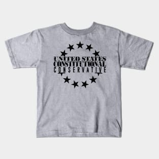 US Constitutional Conservative Kids T-Shirt